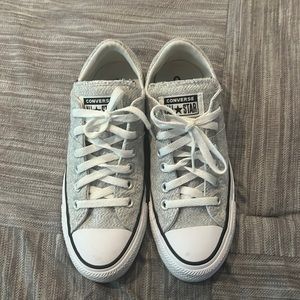 Converse All Star Sneakers, grey/white, Sz 7 ladies
